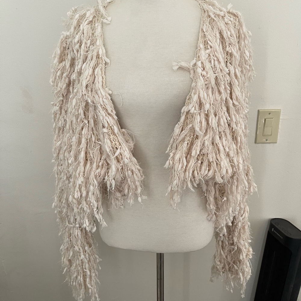 Shag cardigan